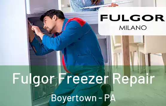  Fulgor Freezer Repair Boyertown - PA
