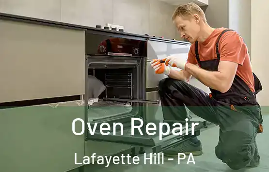  Oven Repair Lafayette Hill - PA